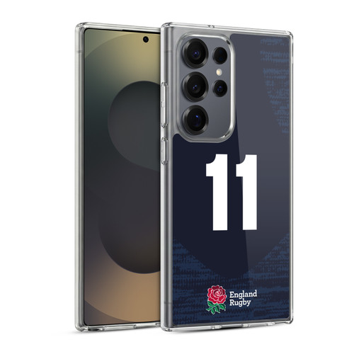 England Rugby Union 2020/21 Players Away Kit Position 11 Soft Gel Case for Samsung Galaxy S25 Ultra & MagSafe