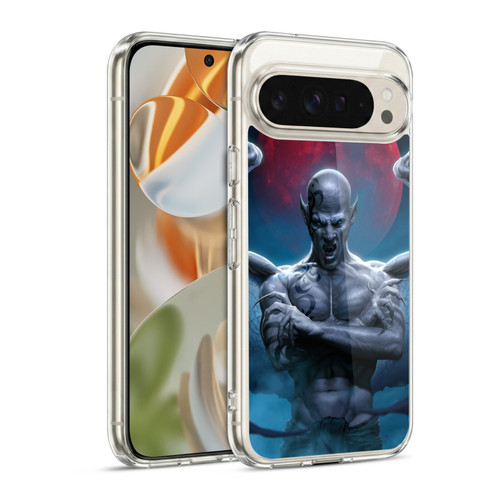 Tom Wood Horror Blood Moon Soft Gel Case for Google Pixel 9 / Pixel 9 Pro