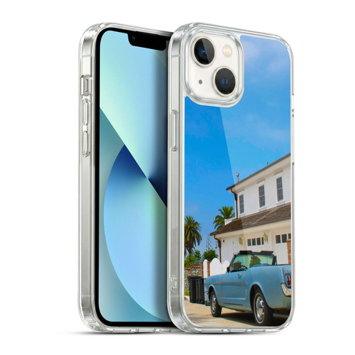 Haroulita Places California Soft Gel Case for Apple iPhone 13