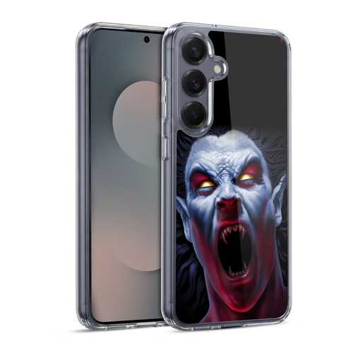 Tom Wood Horror Vampire Awakening Soft Gel Case for Samsung Galaxy S25 & MagSafe