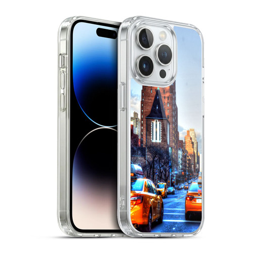 Haroulita Places New York Soft Gel Case for Apple iPhone 13 Pro & MagSafe