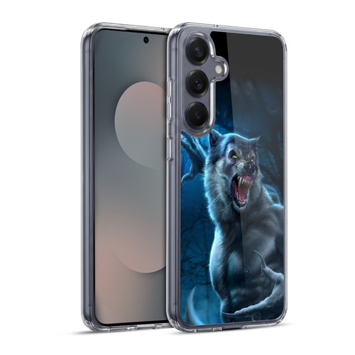 Tom Wood Horror Werewolf Soft Gel Case for Samsung Galaxy S25+ & MagSafe