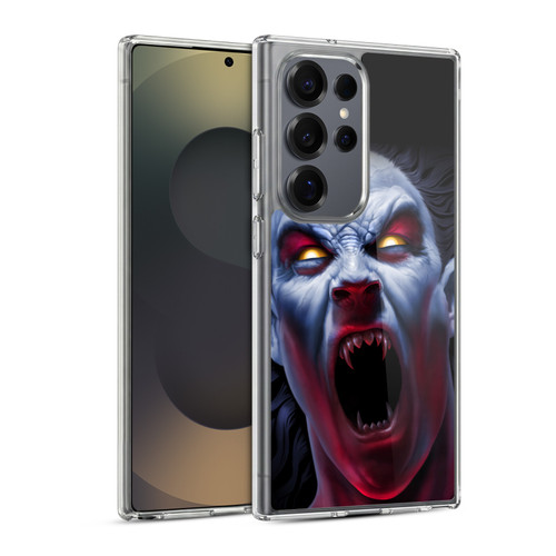 Tom Wood Horror Vampire Awakening Soft Gel Case for Samsung Galaxy S25 Ultra & MagSafe