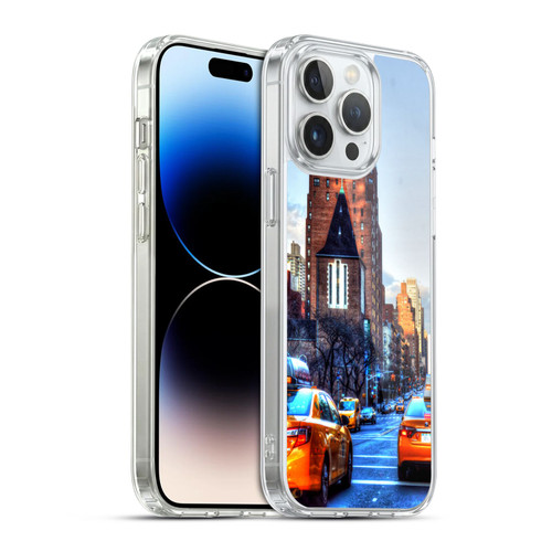 Haroulita Places New York Soft Gel Case for Apple iPhone 14 Pro Max & MagSafe