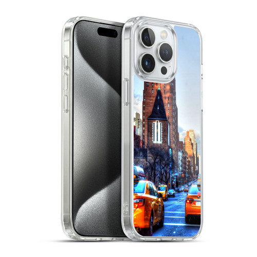 Haroulita Places New York Soft Gel Case for Apple iPhone 15 Pro Max & MagSafe