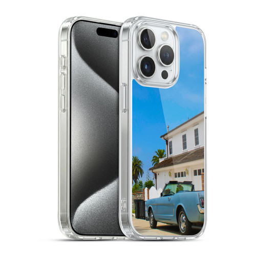 Haroulita Places California Soft Gel Case for Apple iPhone 15 Pro & MagSafe
