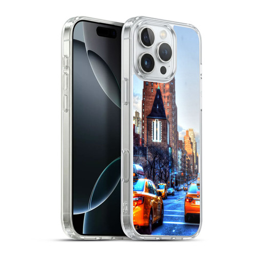 Haroulita Places New York Soft Gel Case for Apple iPhone 16 Pro Max & MagSafe