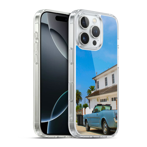 Haroulita Places California Soft Gel Case for Apple iPhone 16 Pro & MagSafe