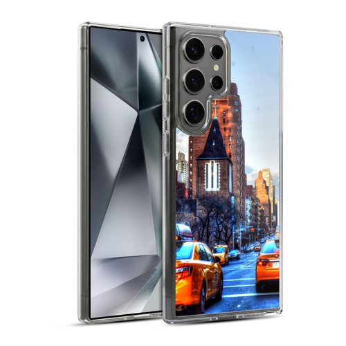 Haroulita Places New York Soft Gel Case for Samsung Galaxy S24 Ultra 5G & MagSafe