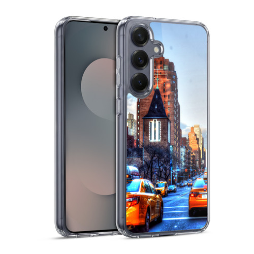 Haroulita Places New York Soft Gel Case for Samsung Galaxy S25 & MagSafe