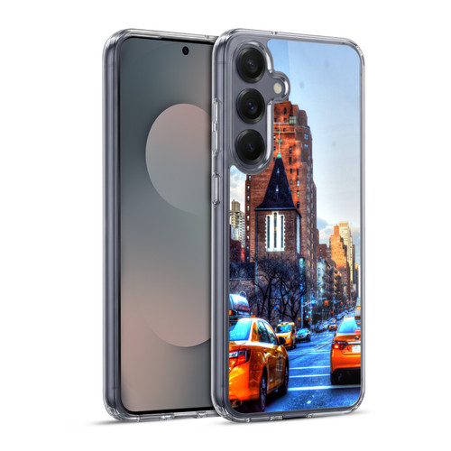 Haroulita Places New York Soft Gel Case for Samsung Galaxy S25+ & MagSafe