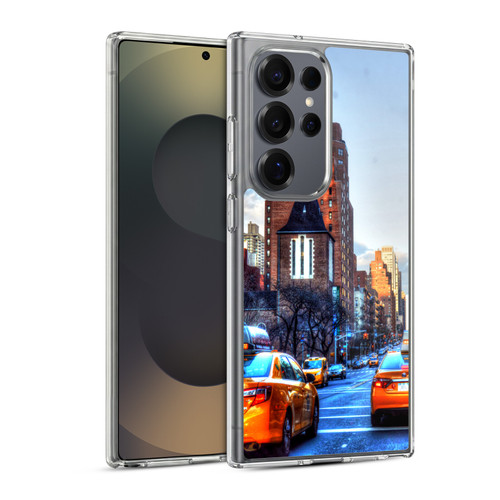 Haroulita Places New York Soft Gel Case for Samsung Galaxy S25 Ultra & MagSafe