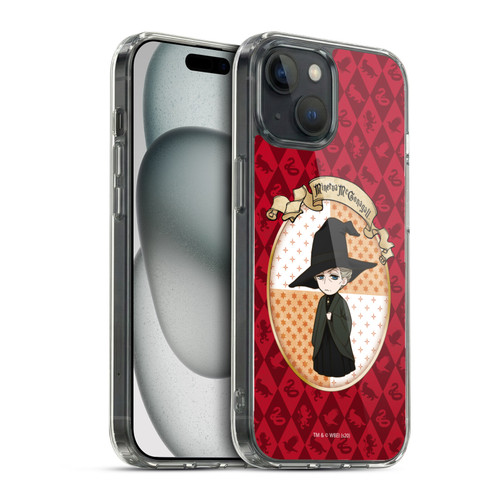 Harry Potter Deathly Hallows XXXVI Minerva Mcgonnagall Soft Gel Case for Apple iPhone 15 & MagSafe
