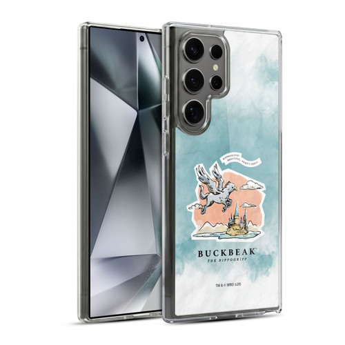 Harry Potter Deathly Hallows XVII Buckbeak Soft Gel Case for Samsung Galaxy S24 Ultra 5G & MagSafe