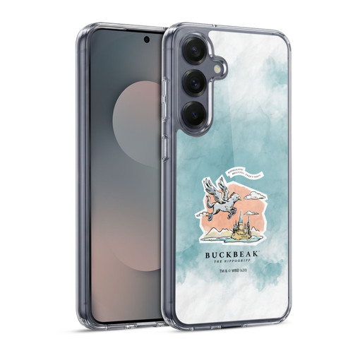 Harry Potter Deathly Hallows XVII Buckbeak Soft Gel Case for Samsung Galaxy S25 & MagSafe