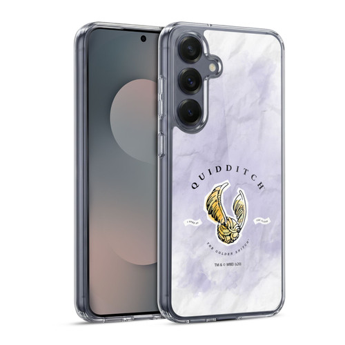 Harry Potter Deathly Hallows XVII Quidditch Golden Snitch Soft Gel Case for Samsung Galaxy S25 & MagSafe