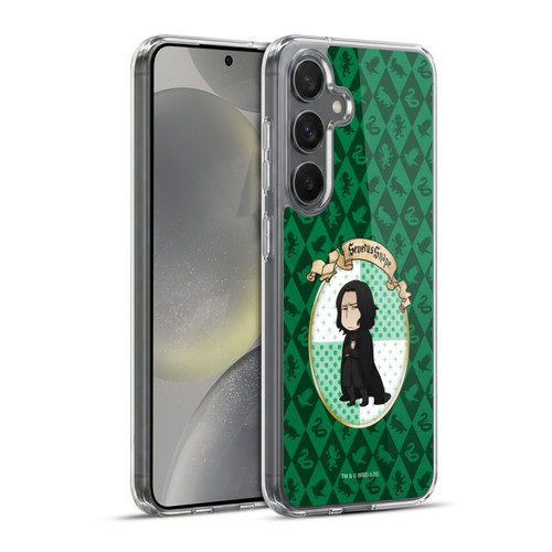Harry Potter Deathly Hallows XXXVI Severus Snape Soft Gel Case for Samsung Galaxy S24+ 5G & MagSafe