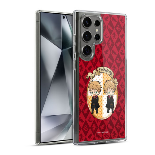 Harry Potter Deathly Hallows XXXVI Fred And George Soft Gel Case for Samsung Galaxy S24 Ultra 5G & MagSafe