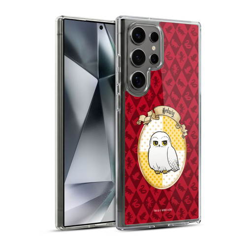 Harry Potter Deathly Hallows XXXVI Hedwig Soft Gel Case for Samsung Galaxy S24 Ultra 5G & MagSafe