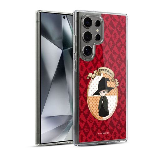 Harry Potter Deathly Hallows XXXVI Minerva Mcgonnagall Soft Gel Case for Samsung Galaxy S24 Ultra 5G & MagSafe