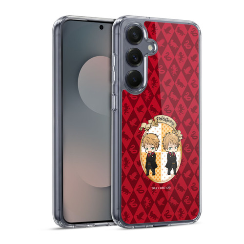 Harry Potter Deathly Hallows XXXVI Fred And George Soft Gel Case for Samsung Galaxy S25 & MagSafe