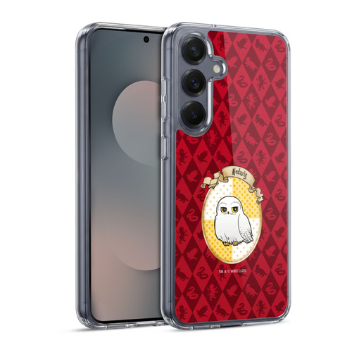 Harry Potter Deathly Hallows XXXVI Hedwig Soft Gel Case for Samsung Galaxy S25 & MagSafe