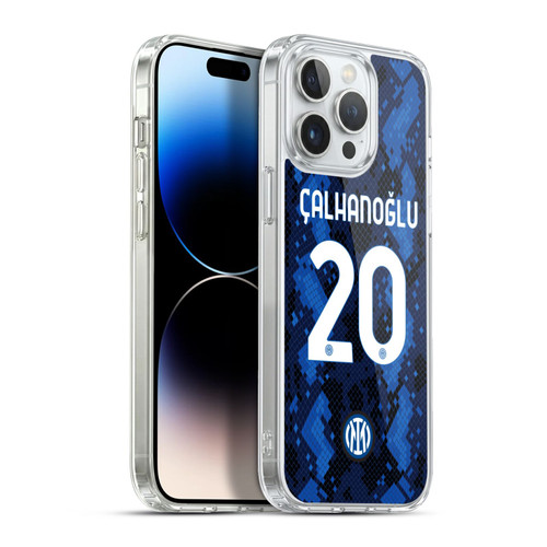 Fc Internazionale Milano 2021/22 Players Home Kit Hakan Çalhanoglu Soft Gel Case for Apple iPhone 13 Pro Max & MagSafe