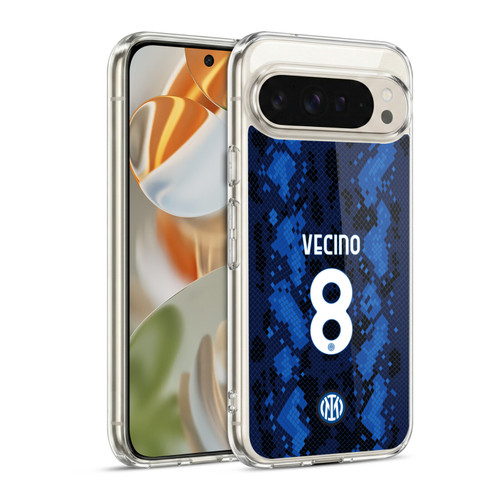 Fc Internazionale Milano 2021/22 Players Home Kit Matías Vecino Soft Gel Case for Google Pixel 9 / Pixel 9 Pro