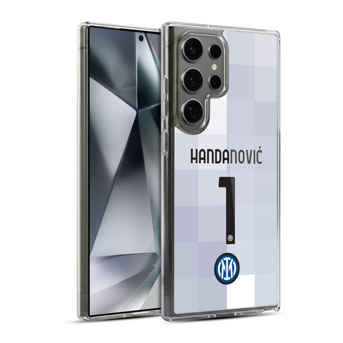 Fc Internazionale Milano 2021/22 Players Home Kit Samir Handanovic Soft Gel Case for Samsung Galaxy S24 Ultra 5G & MagSafe