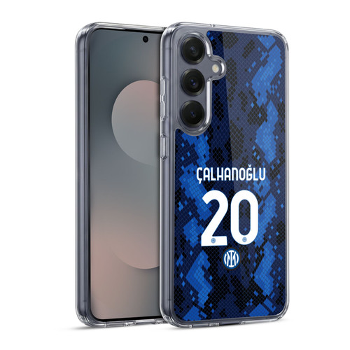 Fc Internazionale Milano 2021/22 Players Home Kit Hakan Çalhanoglu Soft Gel Case for Samsung Galaxy S25 & MagSafe