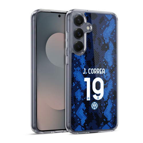 Fc Internazionale Milano 2021/22 Players Home Kit Joaquín Correa Soft Gel Case for Samsung Galaxy S25 & MagSafe