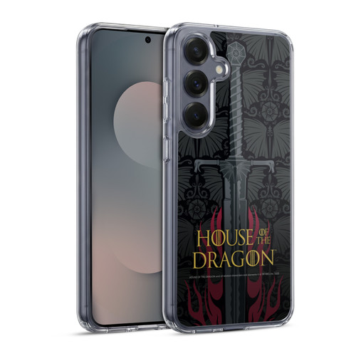 House Of The Dragon: Television Series Graphics Sword Soft Gel Case for Samsung Galaxy S25 & MagSafe