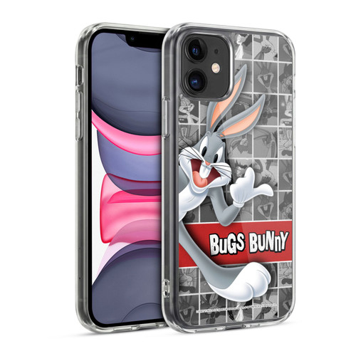 Looney Tunes Bugs Bunny Tiles Soft Gel Case for Apple iPhone 11