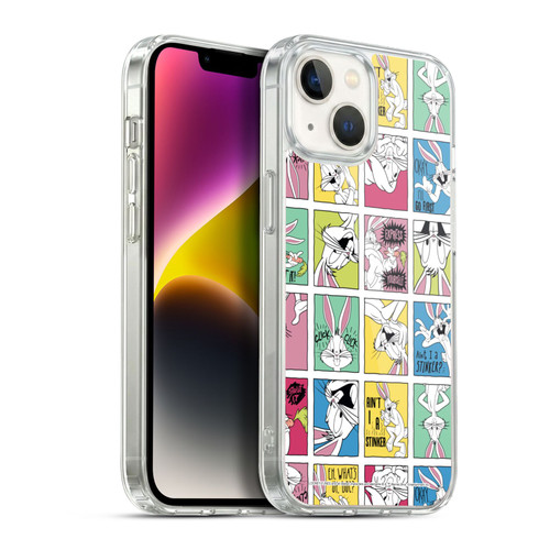 Looney Tunes Bugs Bunny Comics Soft Gel Case for Apple iPhone 14