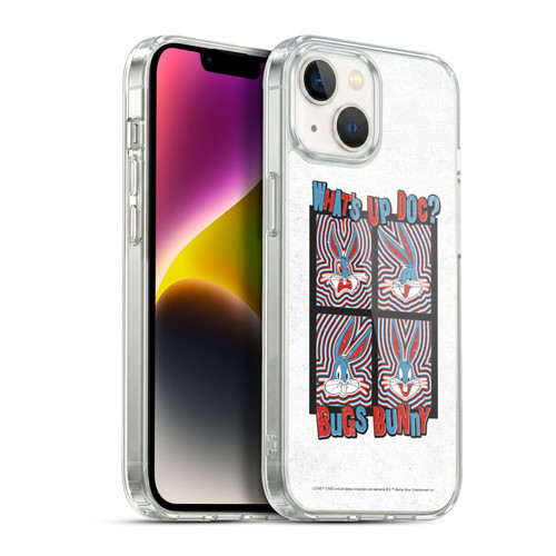 Looney Tunes Bugs Bunny What's Up Doc Soft Gel Case for Apple iPhone 14