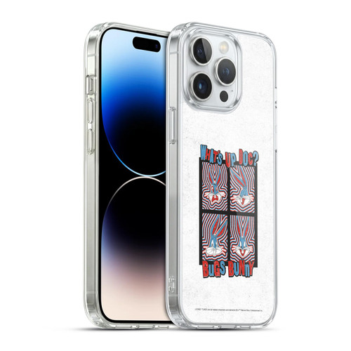 Looney Tunes Bugs Bunny What's Up Doc Soft Gel Case for Apple iPhone 14 Pro Max & MagSafe