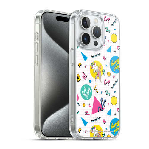 Looney Tunes Bugs Bunny Grid Soft Gel Case for Apple iPhone 15 Pro & MagSafe