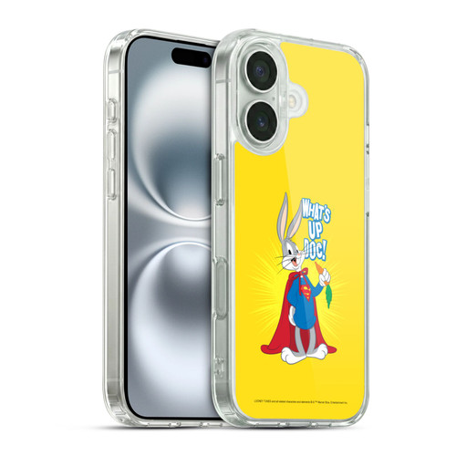 Looney Tunes Bugs Bunny Super Soft Gel Case for Apple iPhone 16 & MagSafe
