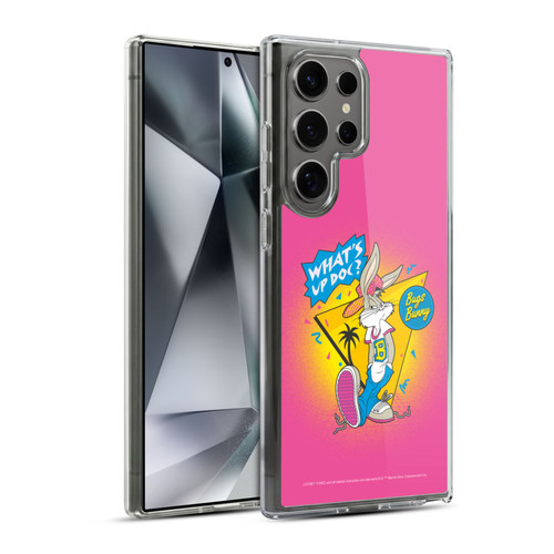 Looney Tunes Bugs Bunny Retro Soft Gel Case for Samsung Galaxy S24 Ultra 5G & MagSafe