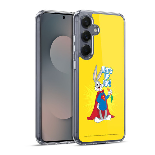 Looney Tunes Bugs Bunny Super Soft Gel Case for Samsung Galaxy S25+ & MagSafe