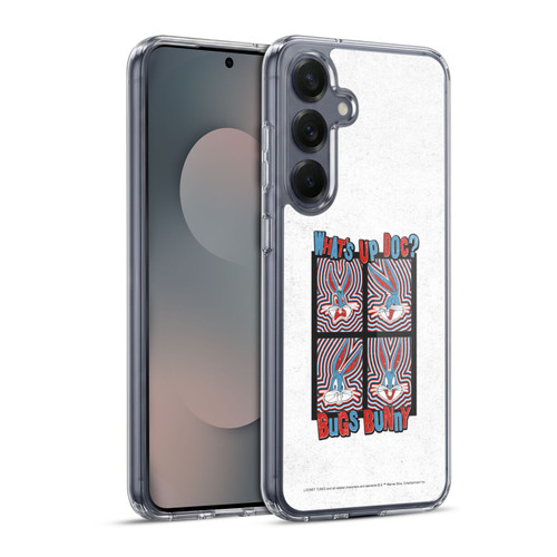 Looney Tunes Bugs Bunny What's Up Doc Soft Gel Case for Samsung Galaxy S25+ & MagSafe