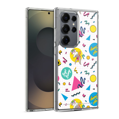 Looney Tunes Bugs Bunny Grid Soft Gel Case for Samsung Galaxy S25 Ultra & MagSafe