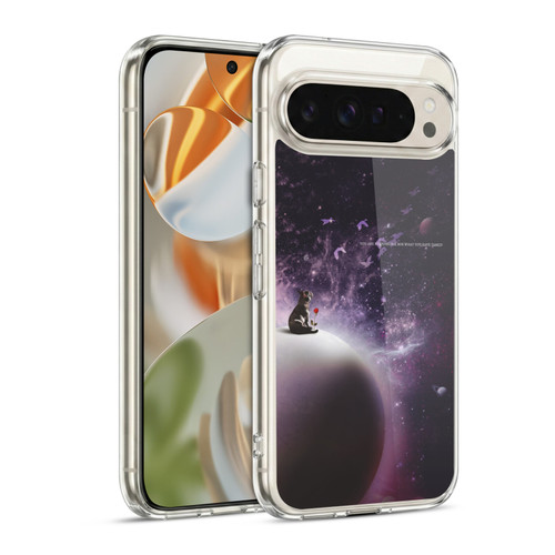 Klaudia Senator French Bulldog 2 In The Galaxy Soft Gel Case for Google Pixel 9 / Pixel 9 Pro
