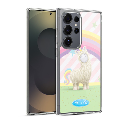 Me To You Once Upon A Time Rainbow Llama Soft Gel Case for Samsung Galaxy S25 Ultra & MagSafe