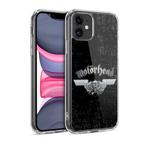 Motorhead Logo Metal Wings Soft Gel Case for Apple iPhone 11