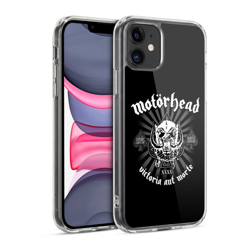 Motorhead Logo Victoria Aut Morte Soft Gel Case for Apple iPhone 11