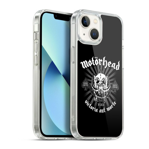 Motorhead Logo Victoria Aut Morte Soft Gel Case for Apple iPhone 13