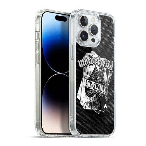 Motorhead Logo Ace Of Spades 3 Soft Gel Case for Apple iPhone 13 Pro Max & MagSafe