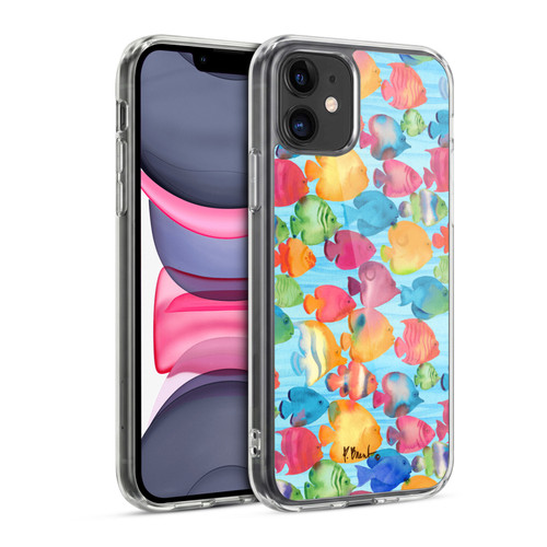 Paul Brent Coastal Tropical Fish School Soft Gel Case for Apple iPhone 11