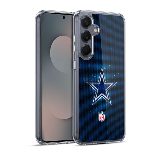 NFL Dallas Cowboys Artwork LED Soft Gel Case for Samsung Galaxy S25+ & MagSafe